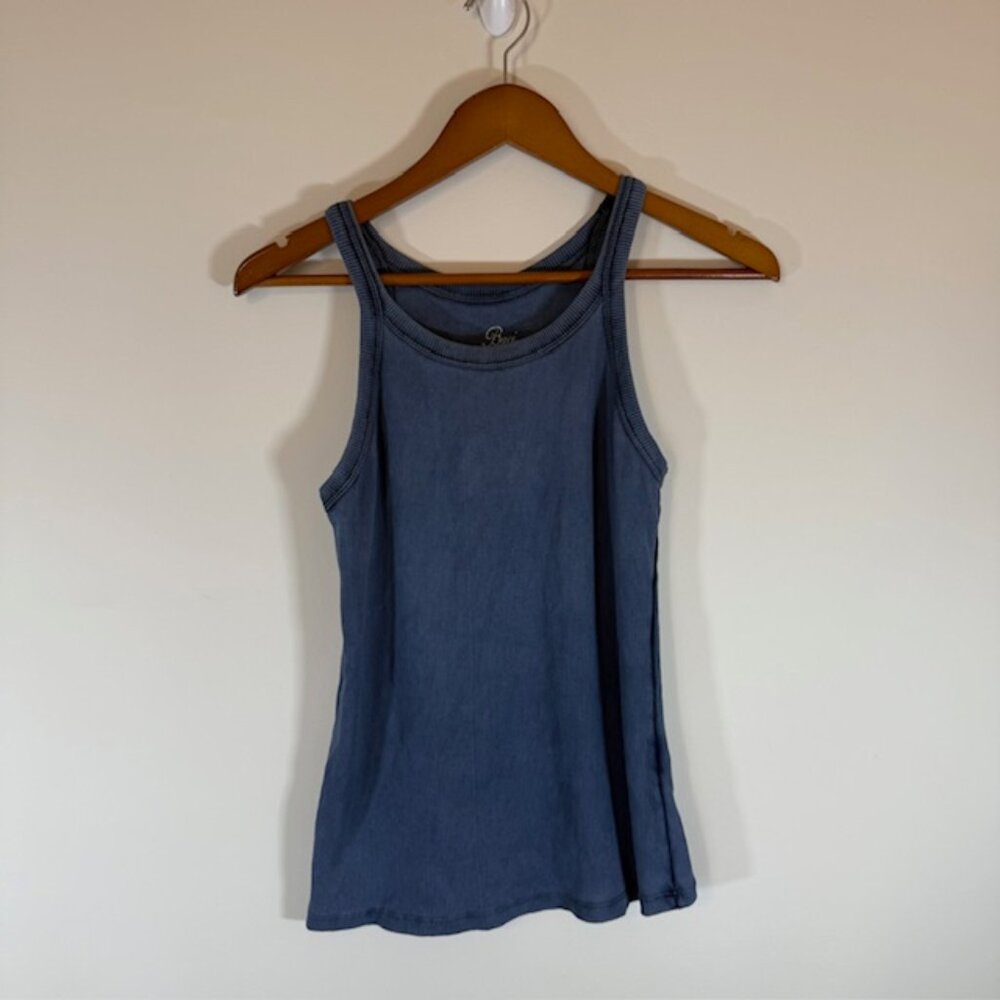 Baci Tank Top, Women's Size Large, Blue, Sleeveless - Picture 2 of 9